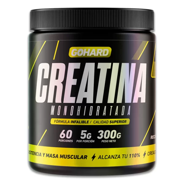 Creatina Monohidratada 300g - GoHard