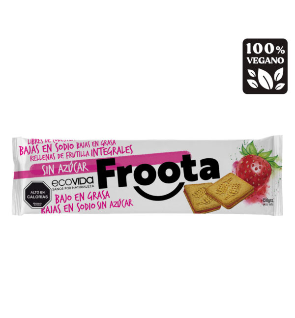 Galleta Froota Frutilla 150g - Ecovida