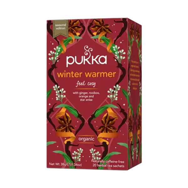 Té Orgánico Winter Warmer Rooibos (20 bolsitas) - Pukka