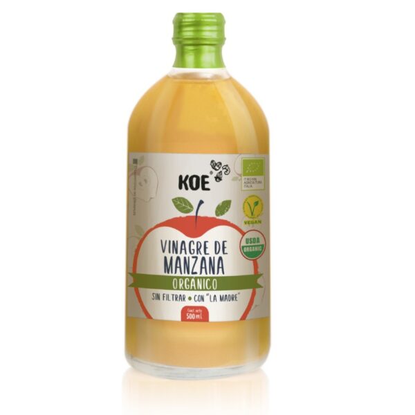 Vinagre Manzana Orgánico (500mL) - KOE