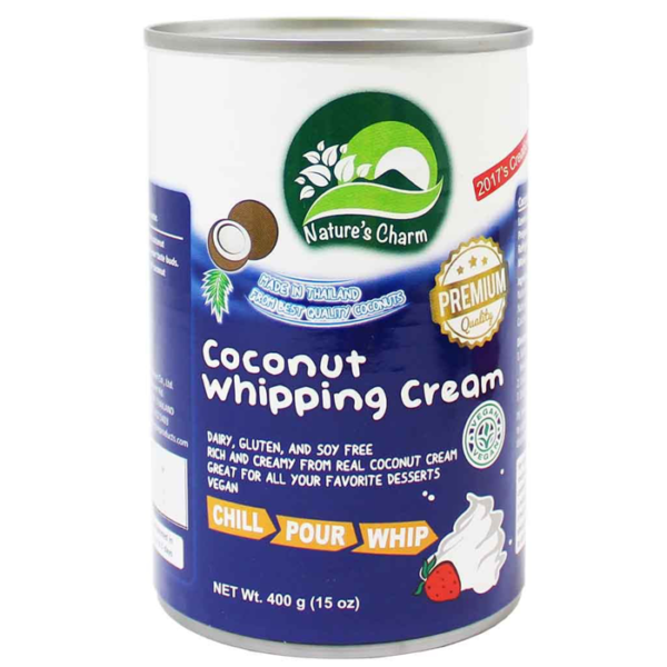 Crema para Batir de Coco (400g) - Nature´s Charm
