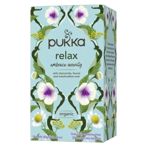 Té Orgánico Relajante Relax (20 bolsitas) - Pukka