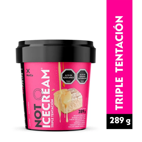 Not Icecream Triple Tentación (289g) - NotCo