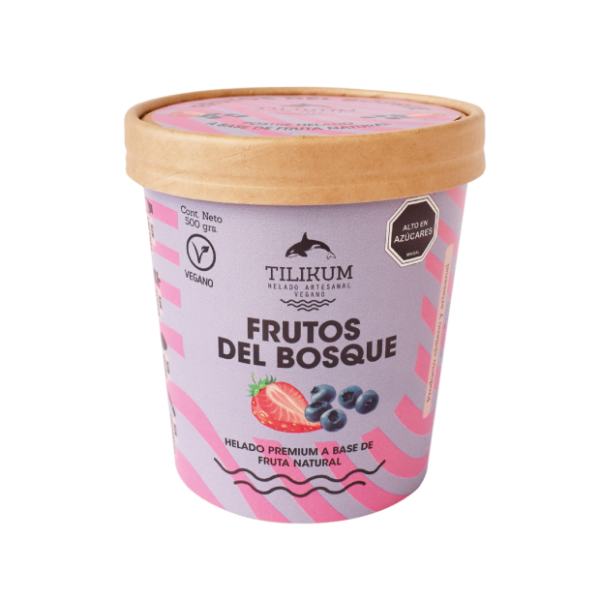 Cassata Helado Frutos del Bosque (500g) - Tilikum