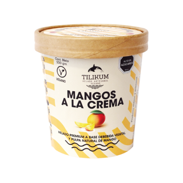 Cassata Helado Mangos a la Crema (500g) - Tilikum