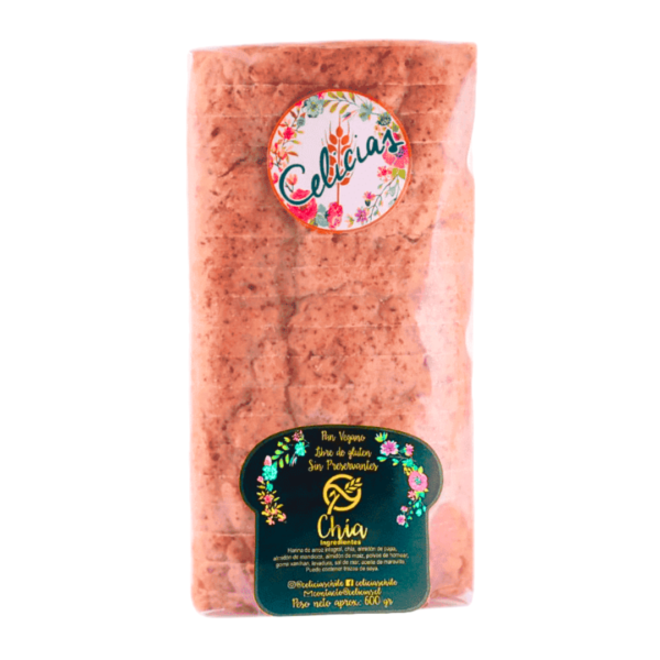 Pan de Chía Sin Gluten (600g) - Celicias
